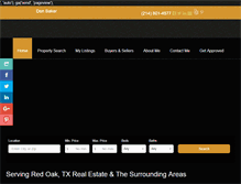 Tablet Screenshot of homeloanandrealty.com